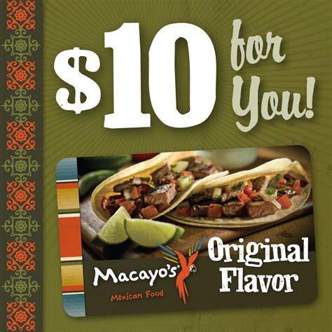 mexican food gift card